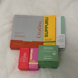 Kbeauty Skincare Set: Mizon, Cleardea, Suppuru, VitaVita, NoWater